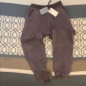 Designer sweat pants sz large